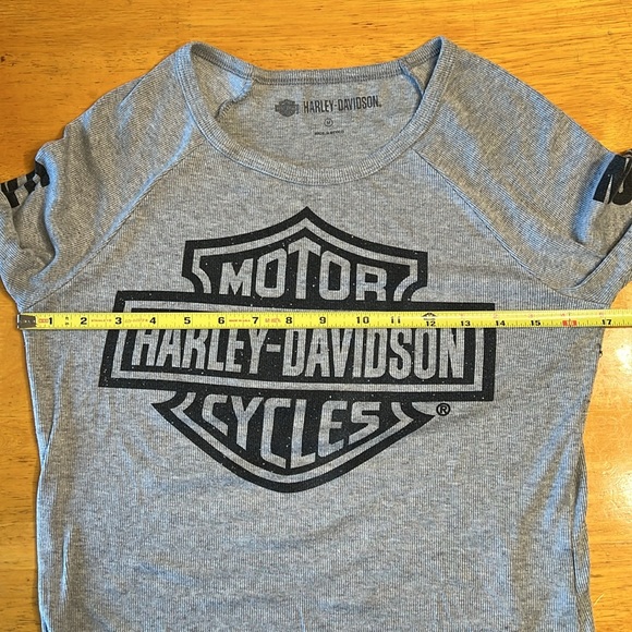 Harley Davidson women’s ribbed long sleeve. Size medium. - Picture 6 of 6